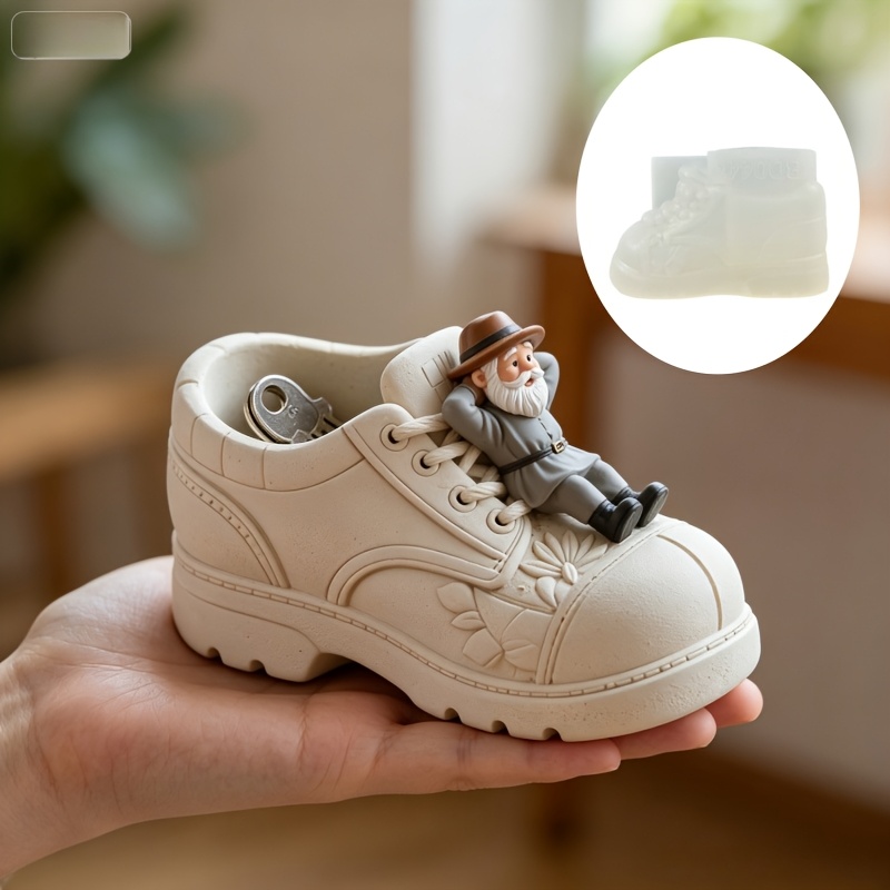Santa Claus lying shoes succul - Potsticker Mold review and price