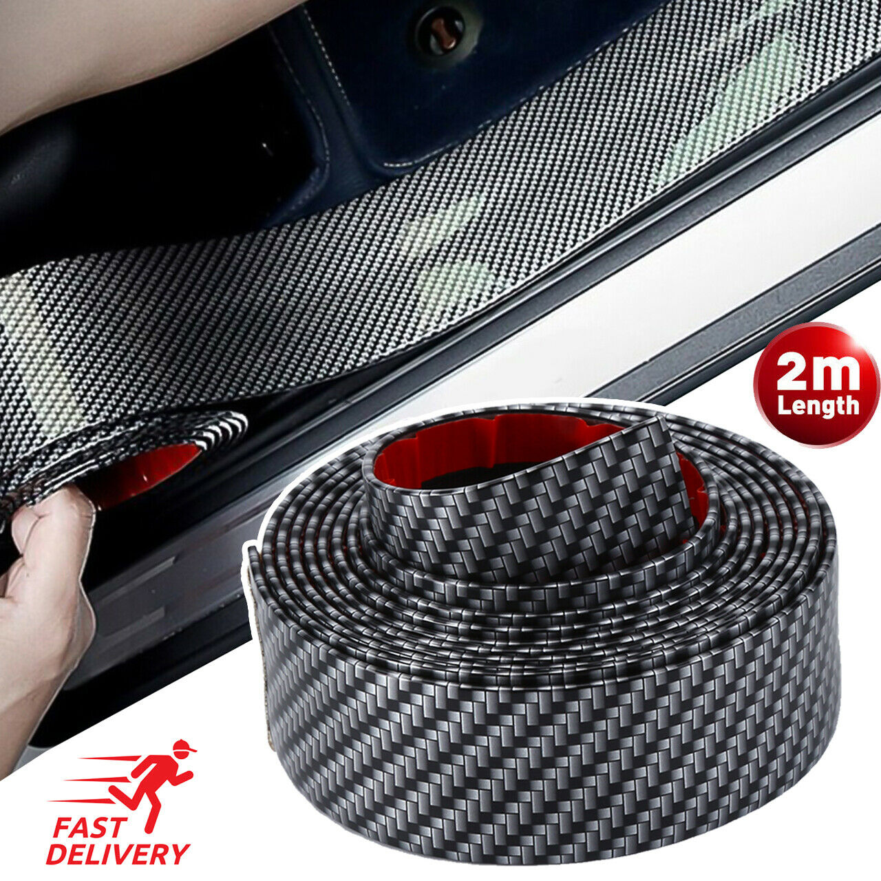 2M Car Stickers Anti Scratch D - Crepe Pan Carbon review and price